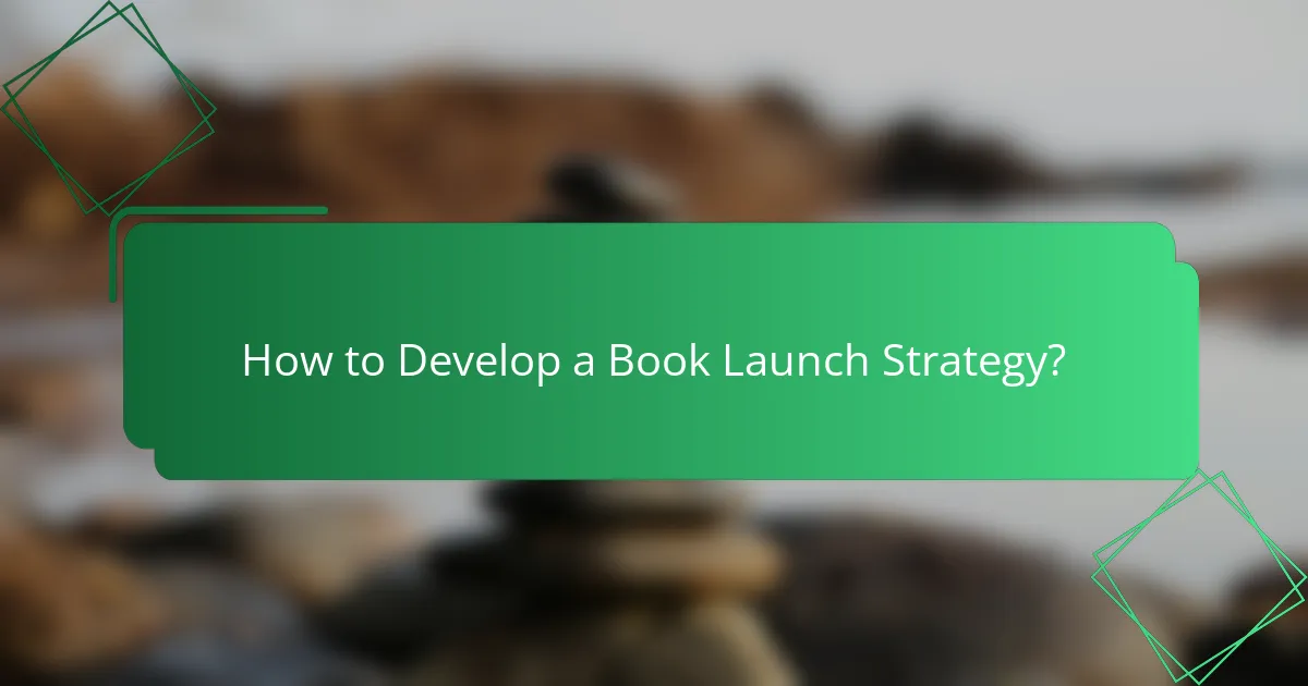 How to Develop a Book Launch Strategy?