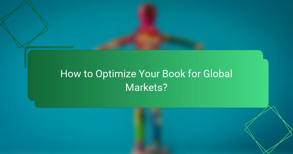 How to Optimize Your Book for Global Markets?