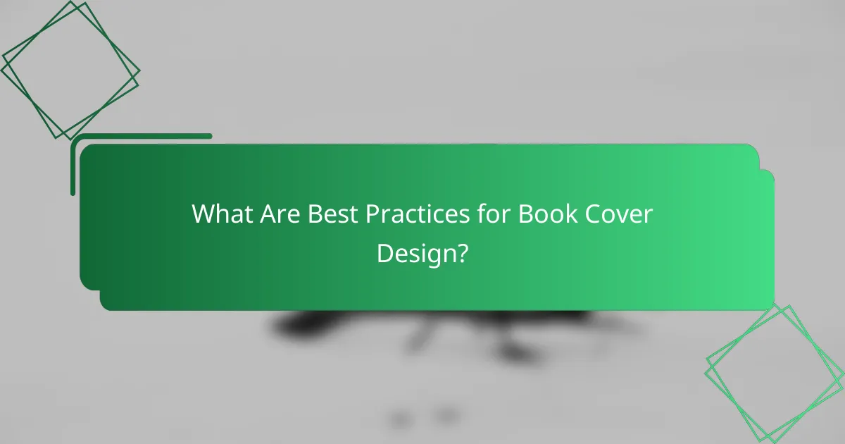 What Are Best Practices for Book Cover Design?