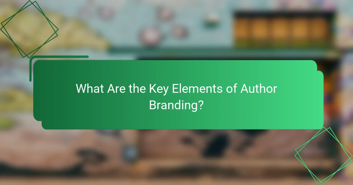 What Are the Key Elements of Author Branding?